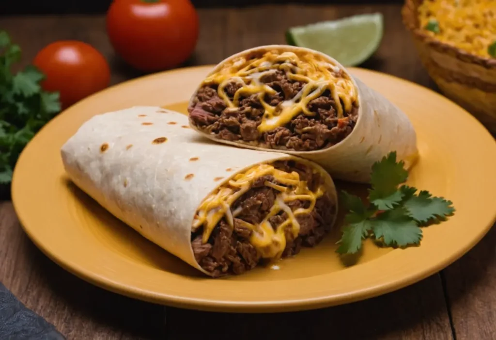 Beefy Melt Burrito Recipe