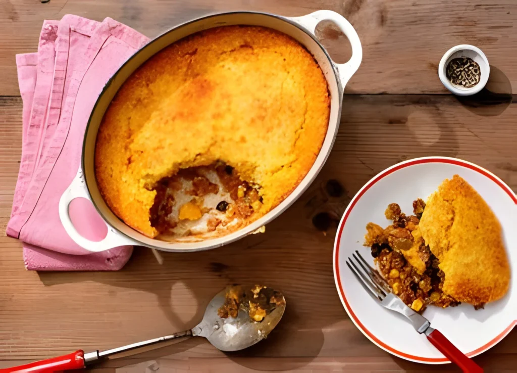 Cowboy Cornbread Casserole Recipe