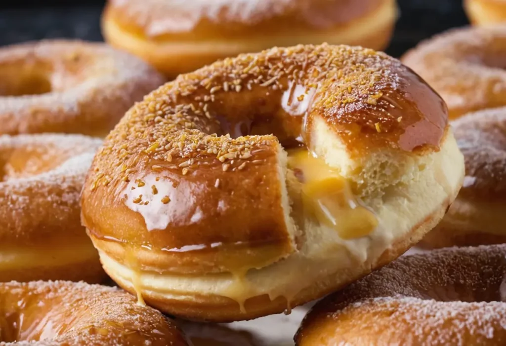 Creme Brûlée Donuts recipe