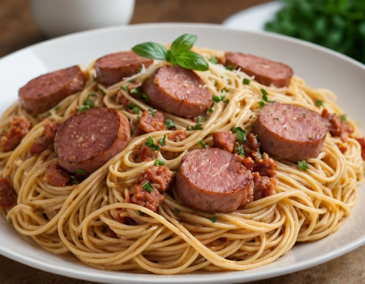 Kielbasa Spaghetti recipe