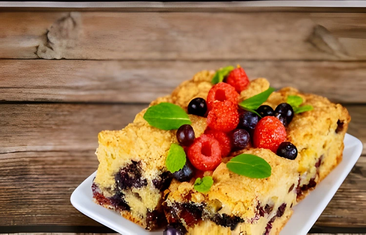 blueberry breakfast cake