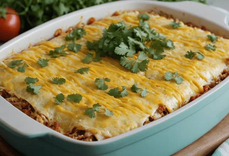 cheesy burrito casserole