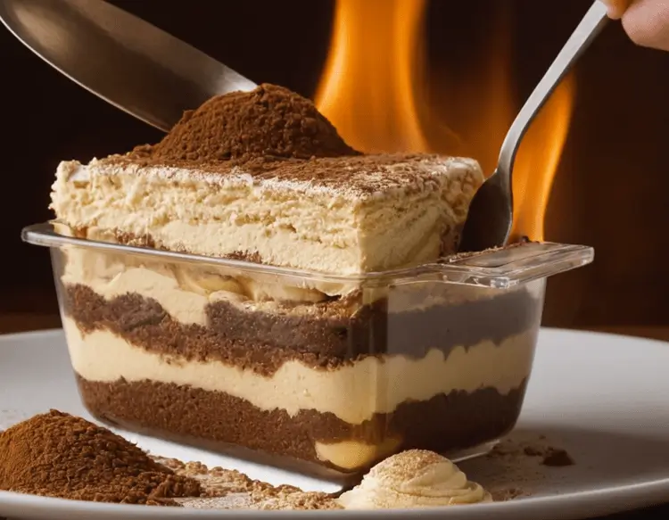 freezing tiramisu
