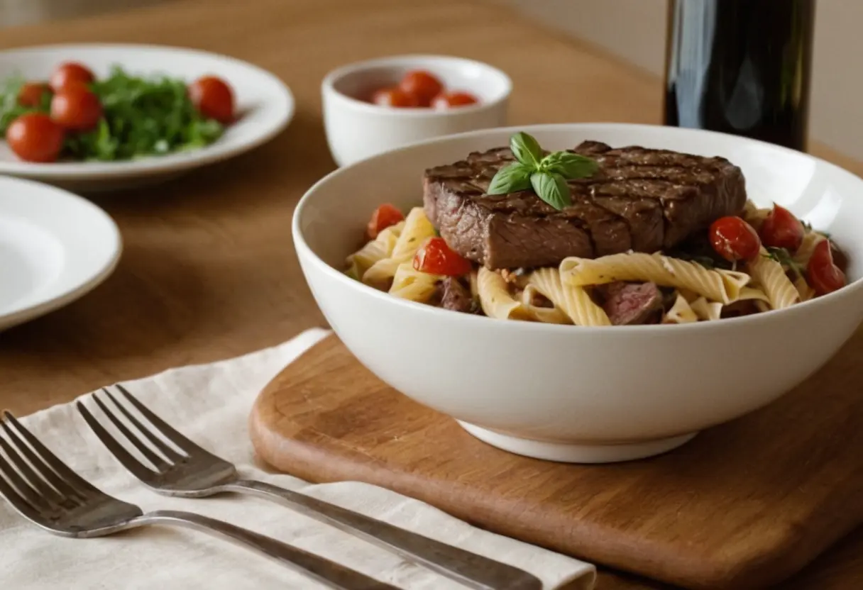 steak pasta recipes