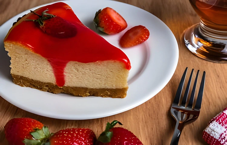 Strawberry Crunch Cheesecake: Easy & Delicious 1 strawberry swirl cheesecake