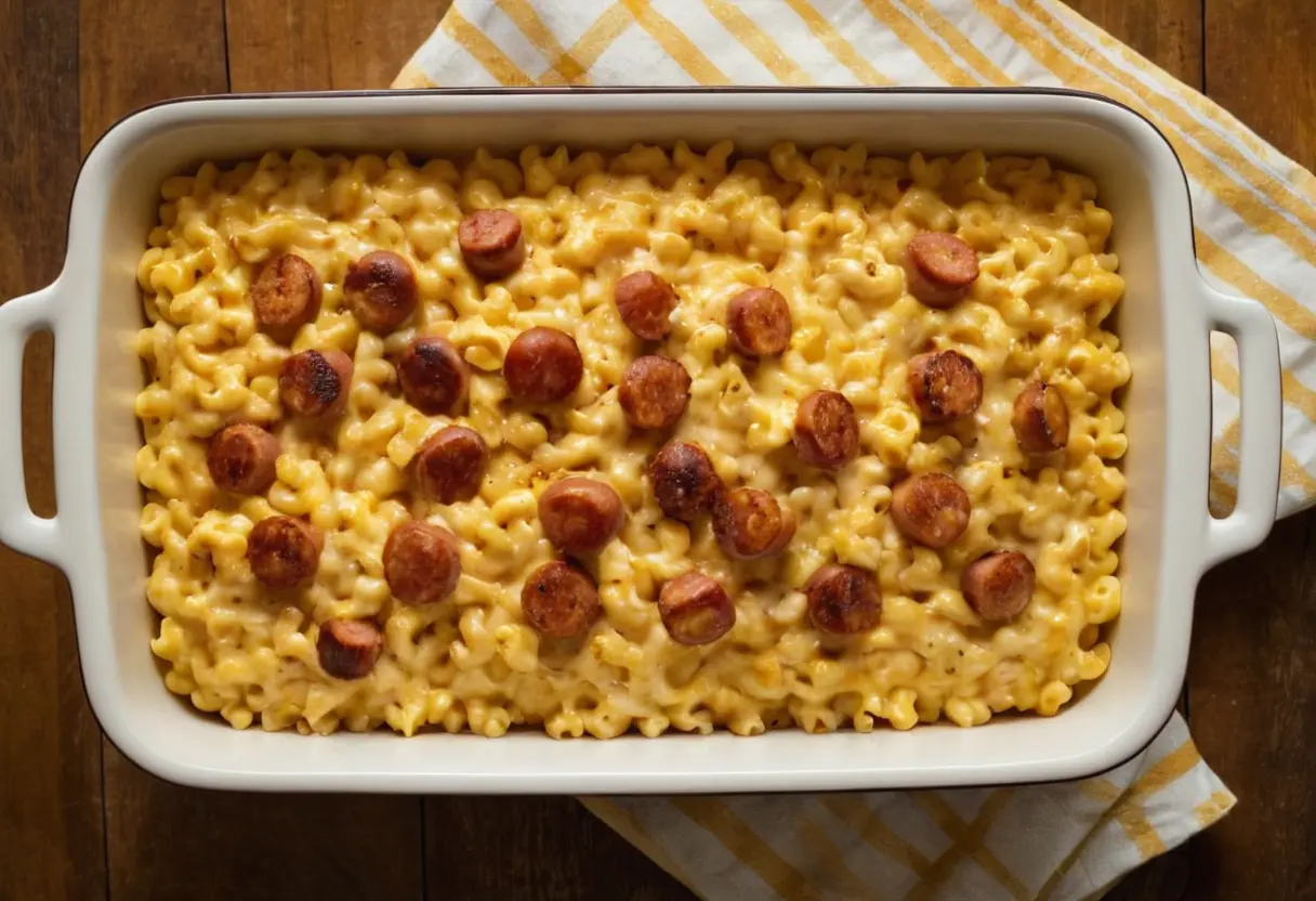 kielbasa mac and cheese