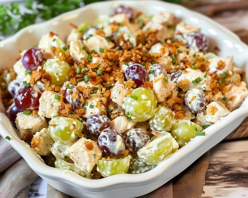 Irresistible Chicken Salad Chick Grape Salad Recipe