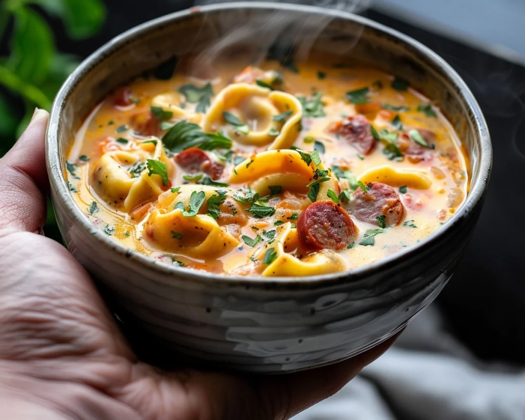 kielbasa and tortellini