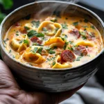 kielbasa and tortellini