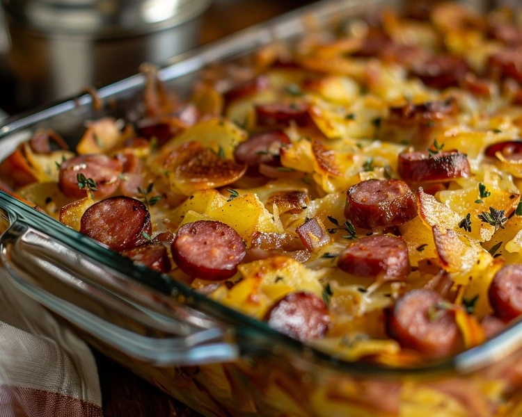 kielbasa potato casserole