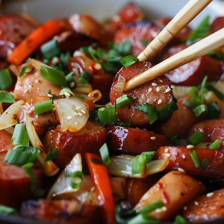 kielbasa stir fry recipe