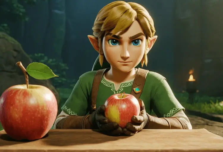 zelda honeyed apple recipe