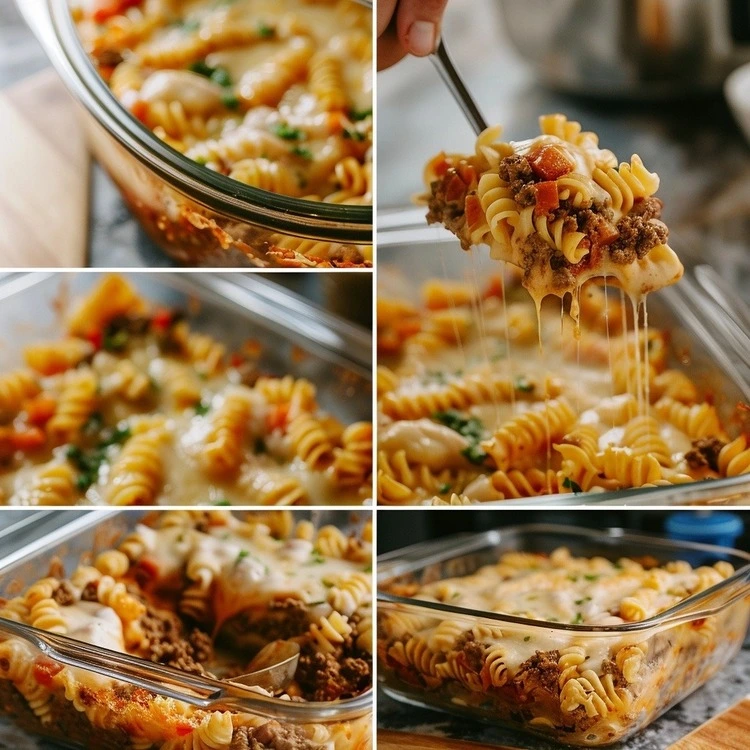 Cheeseburger Pasta Bake