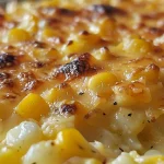 Corn casserole with cream cheese