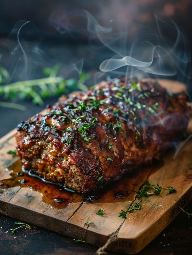 best smoked meatloaf