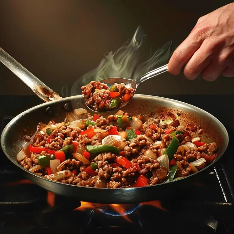 ground turkey skillet variations