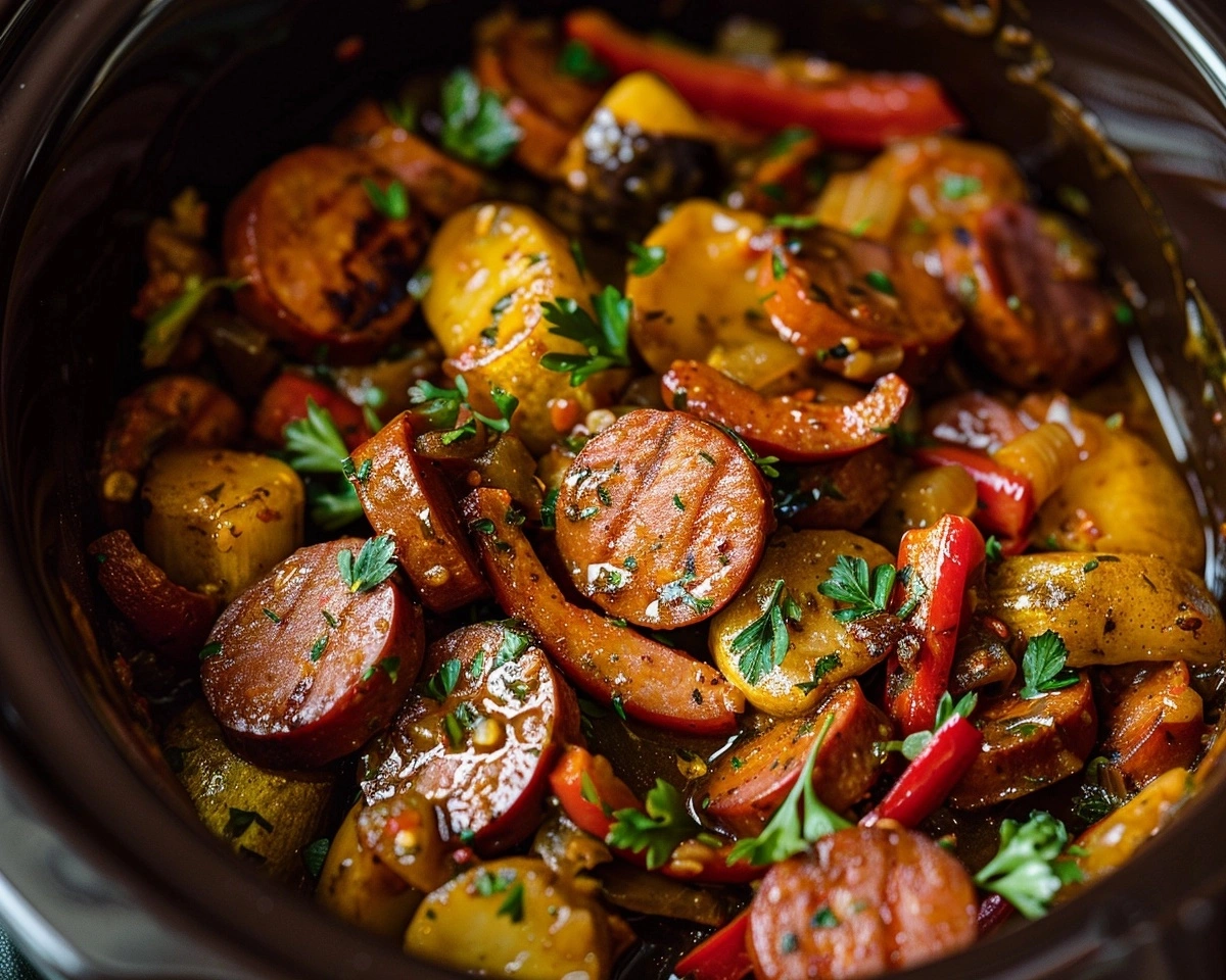 kielbasa in the crock pot recipes