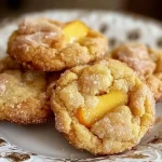 Peach Cobbler Cookies