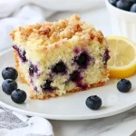 lemon blueberry coffee cake