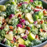 how to make Apple Honeycrisp broccoli salad