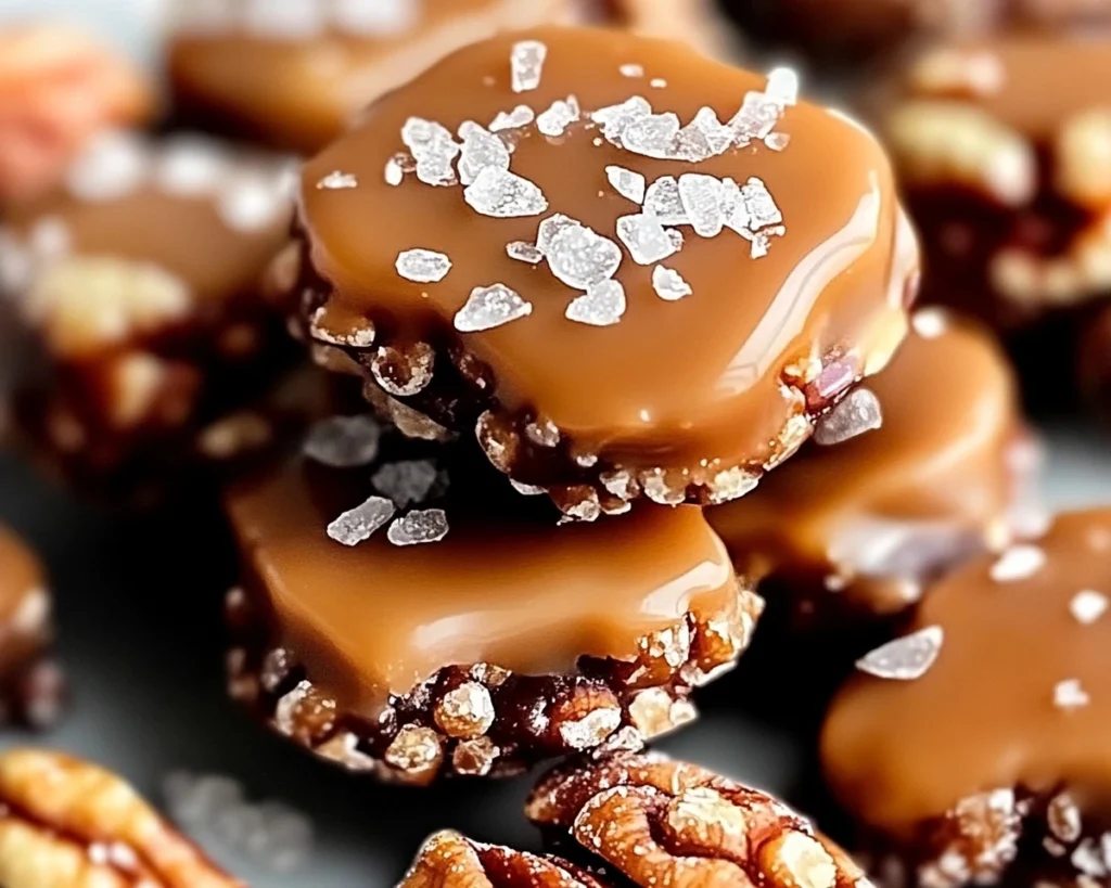 Magical Sea Salted Praline Pecan Clusters