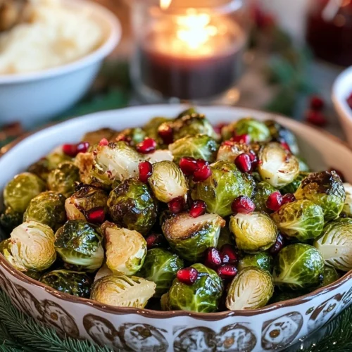 Pomegranate Brussels Sprouts 5 Pomegranate Brussels Sprouts