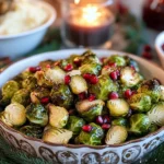 Pomegranate Brussels Sprouts