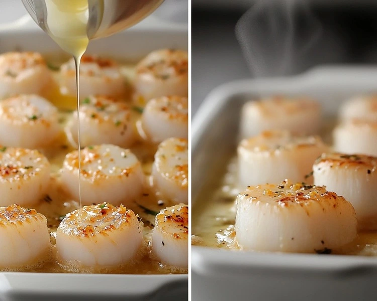 baked scallops