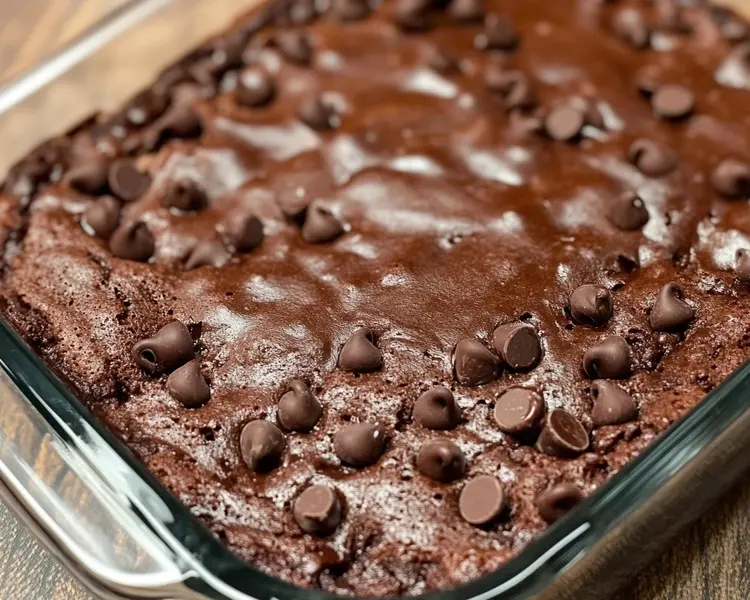 easy chocolate dump cake