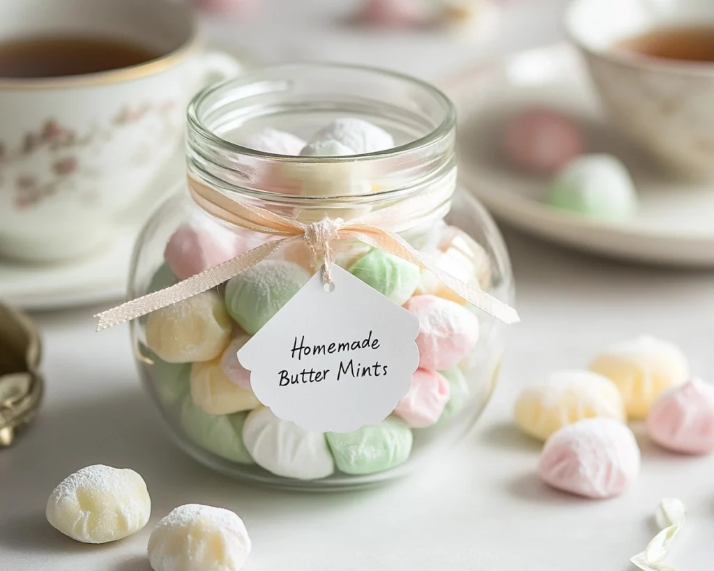 Melt-in-Your-Mouth Butter Mints