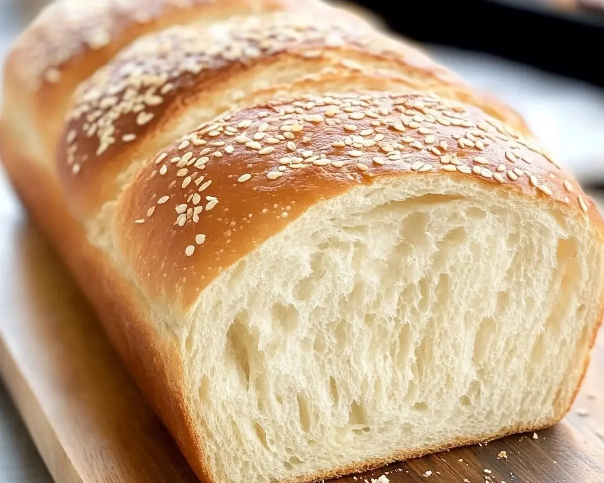 Soft & Fluffy Italian Sandwich Bread